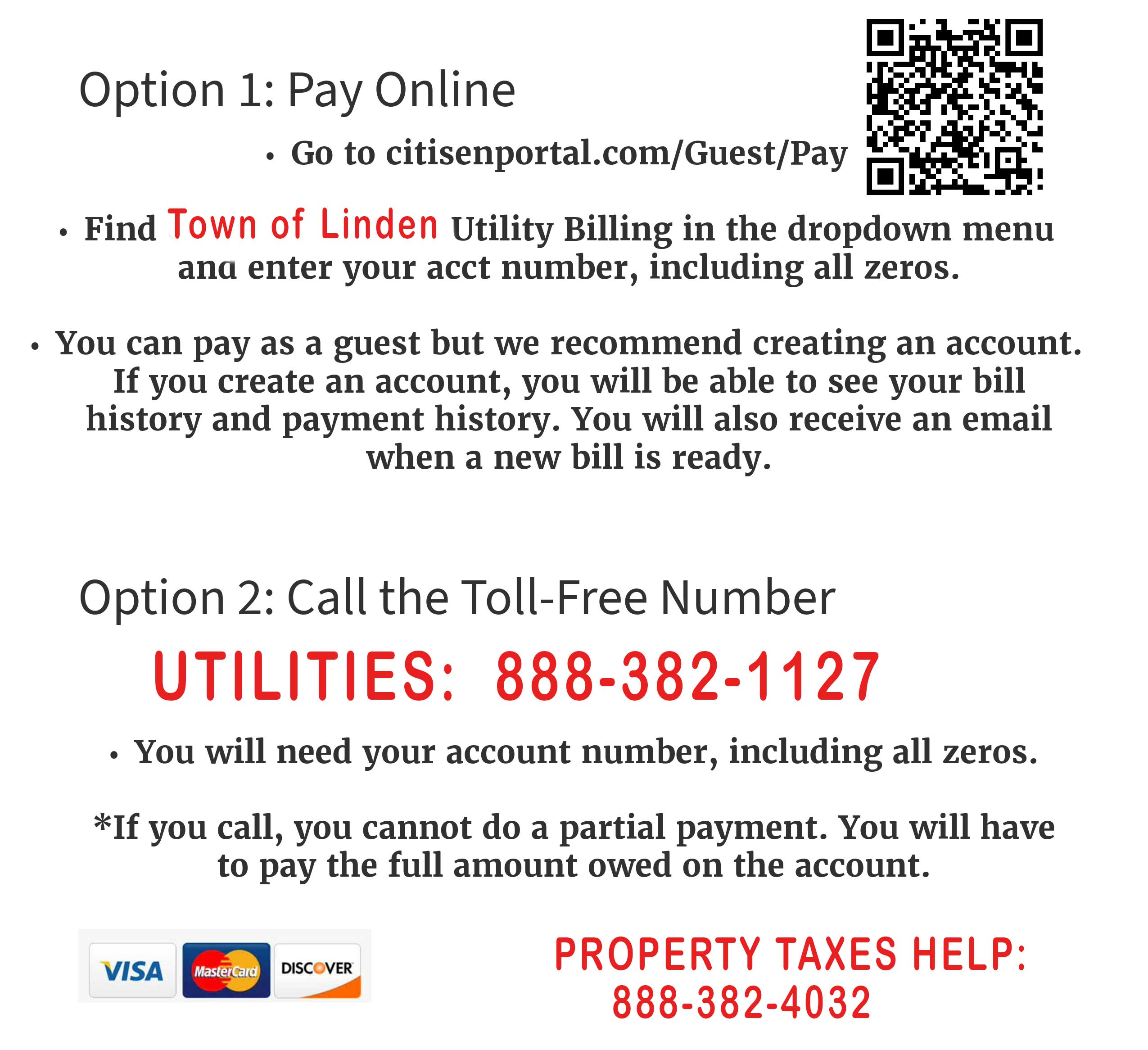 linden citisen portal instructions