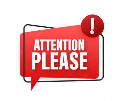NOTICE: Conserve Water Notice!!