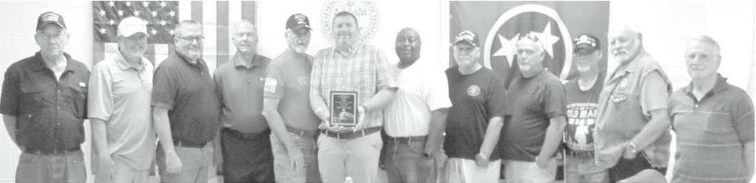 VVA Presented Plaque to Linden Mayor & Aldermen